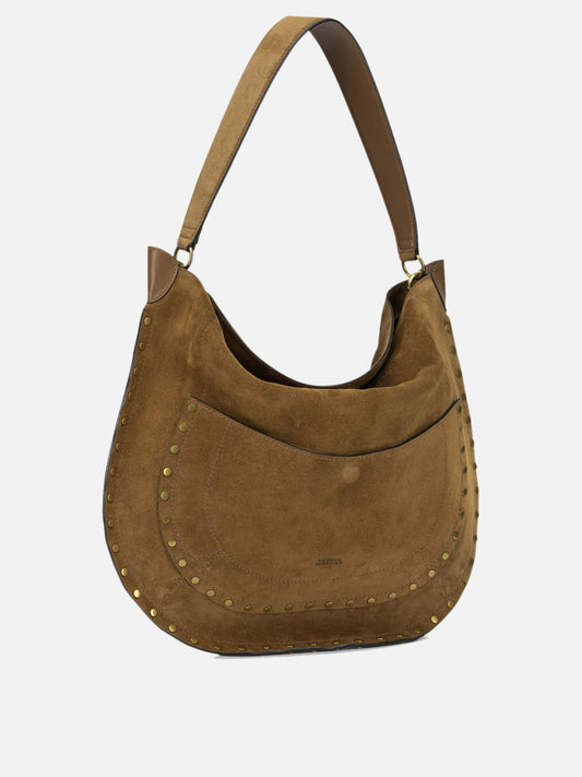 Borse medie 100% calf suede - Lining: 100% cotton - Other fabric: 100% cow leather  Marrone - Isabel Marant Donna | PDP | VIETTI Online Store | 2
