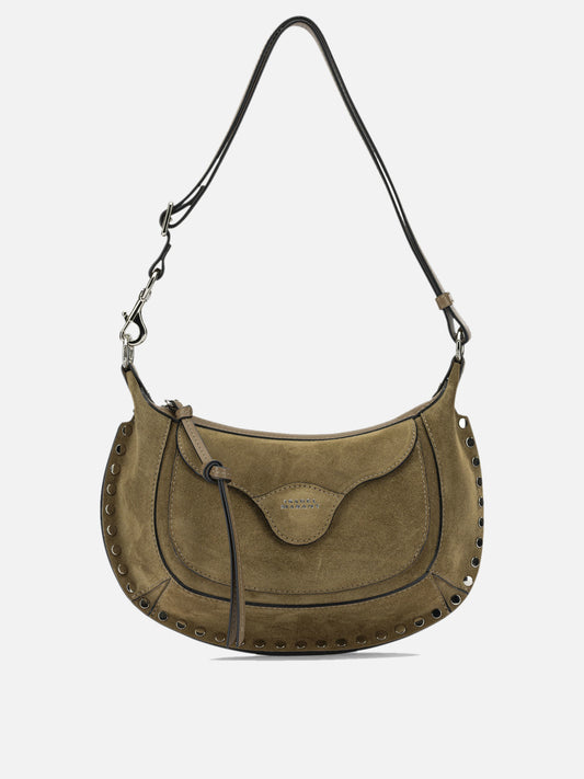 Borse piccole 100% calf suede - Lining: 60% polyamide 40% polyurethane - Other fabric: 100% cow leather  Marrone - Isabel Marant Donna | PDP | VIETTI Online Store 
