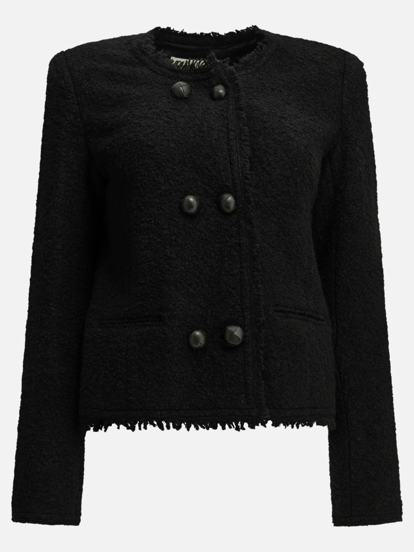 Blazers Bouclé  Black - Isabel Marant Women | PDP | VIETTI Online Store | Zoom-Modal
