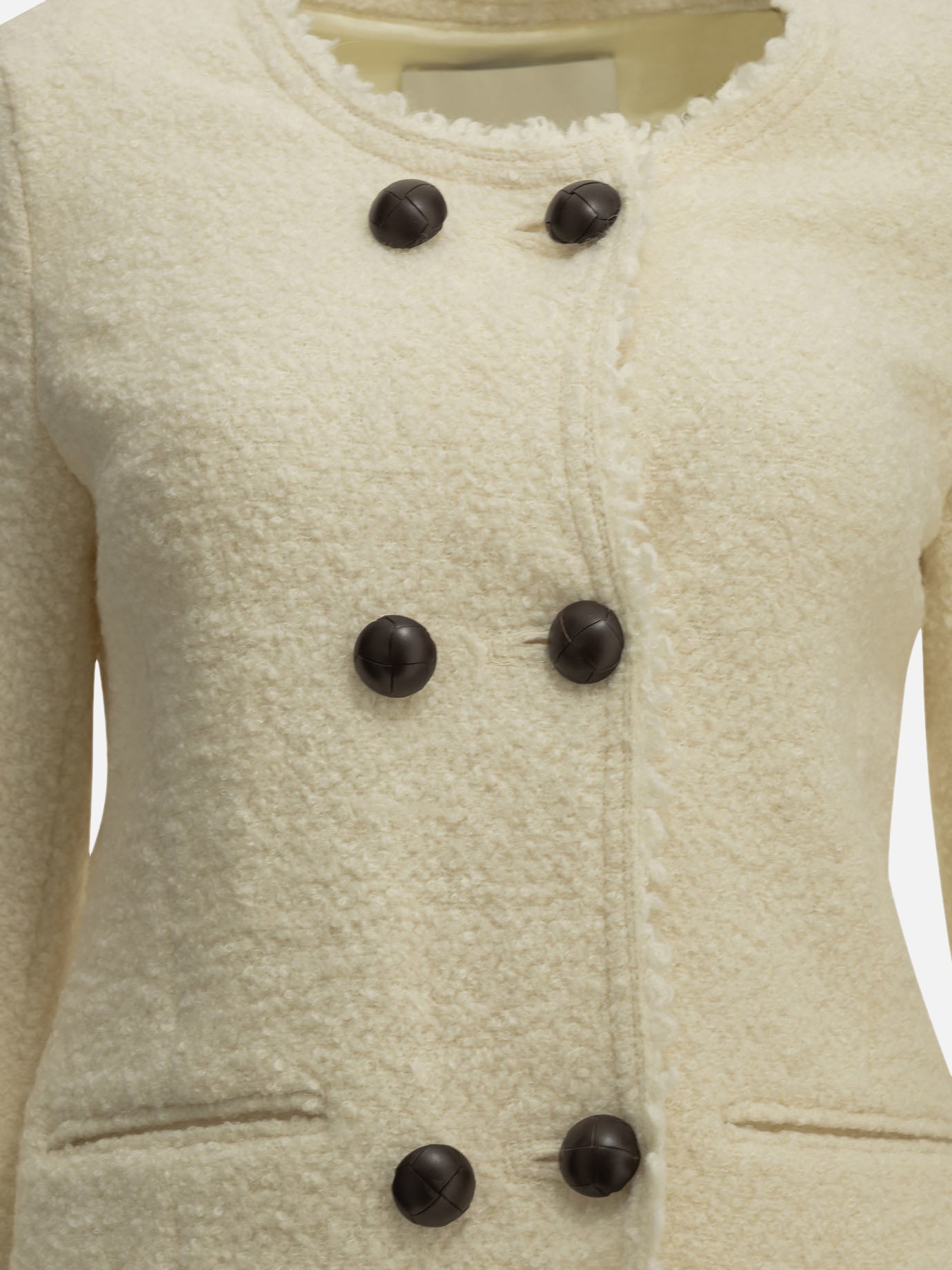 Blazer Bouclé  Bianco - Isabel Marant Donna | PDP | VIETTI Online Store | thumbnail_5