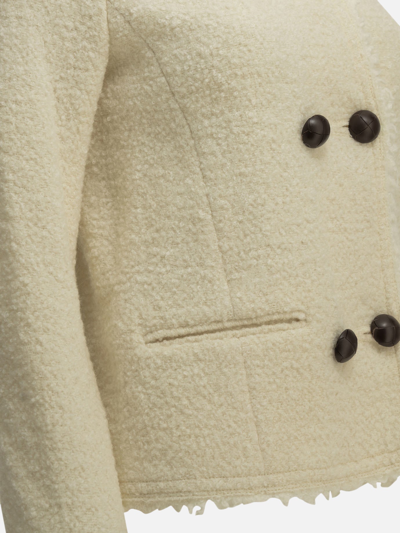 Blazer Bouclé  Bianco - Isabel Marant Donna | PDP | VIETTI Online Store | Zoom-Modal_6
