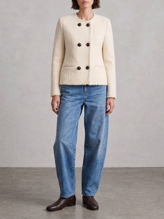 Blazers Bouclé  White - Isabel Marant Women | PLP | VIETTI Online Store | 2
