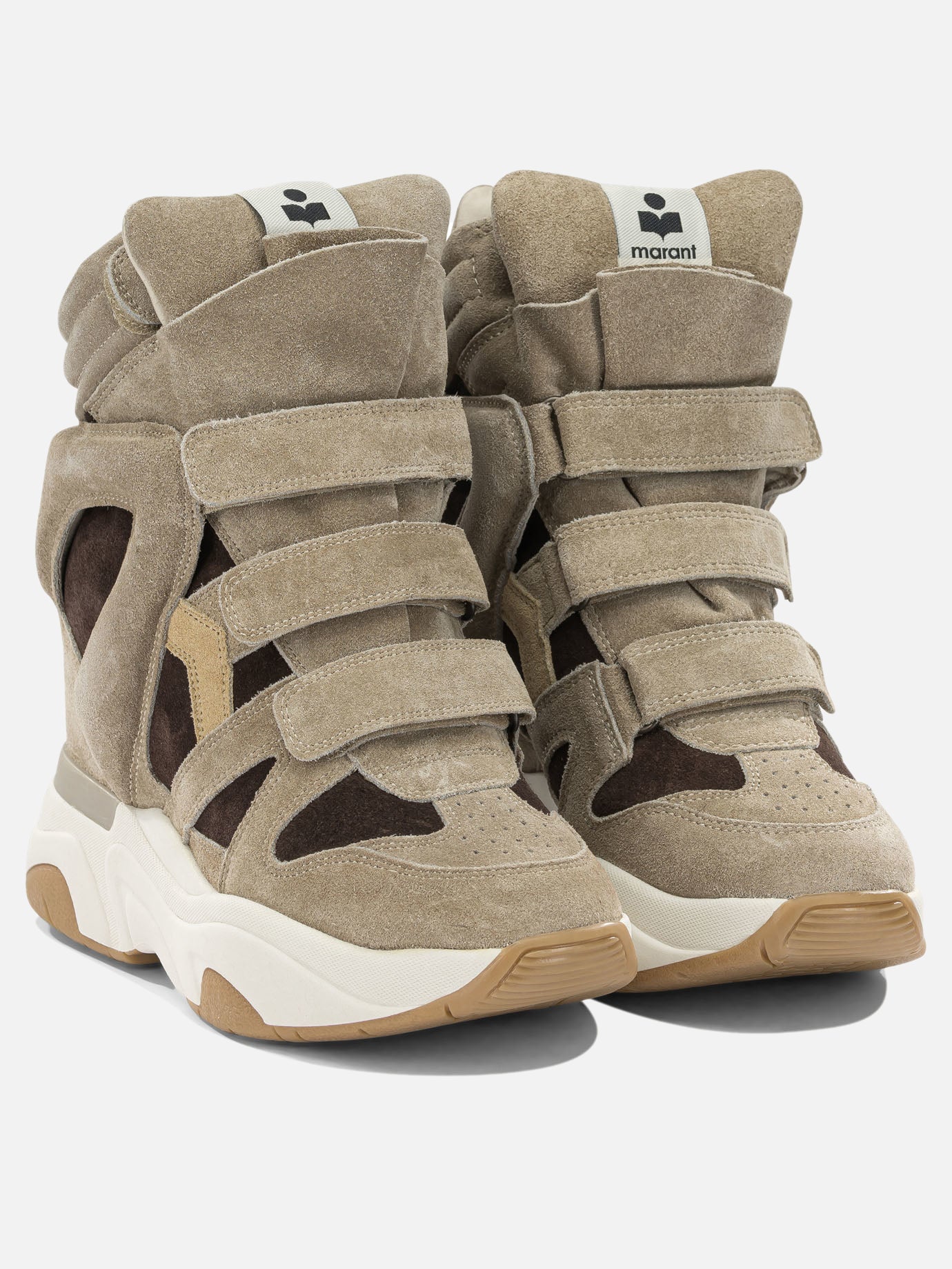 Sneaker alte 100% leather - 100% rubber  Marrone - Isabel Marant Donna | PDP | VIETTI Online Store | Zoom-Modal_2
