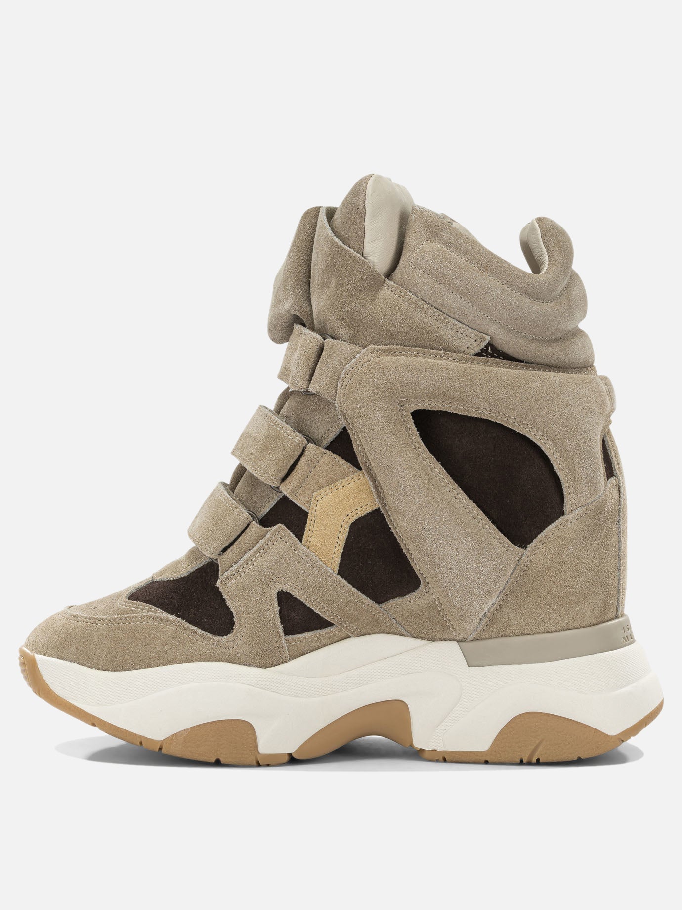 Sneaker alte 100% leather - 100% rubber  Marrone - Isabel Marant Donna | PDP | VIETTI Online Store | thumbnail_3