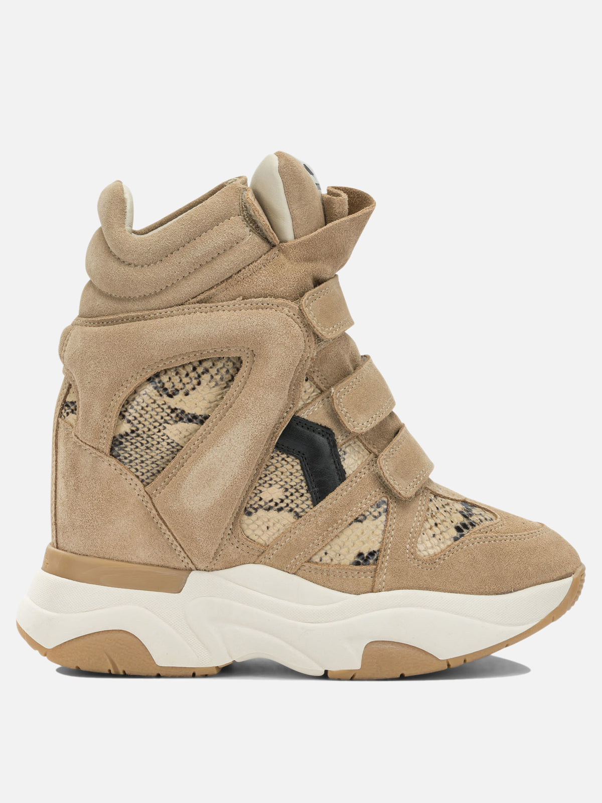 Isabel Marant "Balskee" High-Top Sneakers Beige - VIETTI