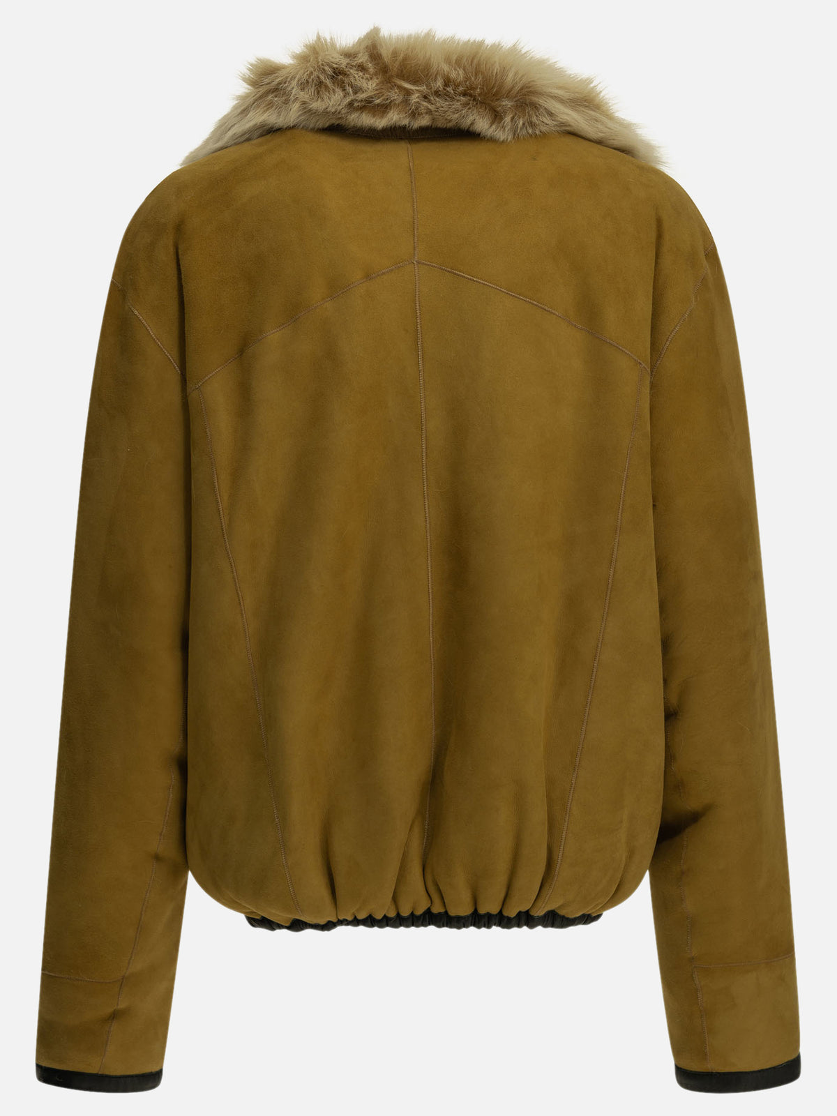 Isabel Marant "Roama" Shearling Jacket Beige