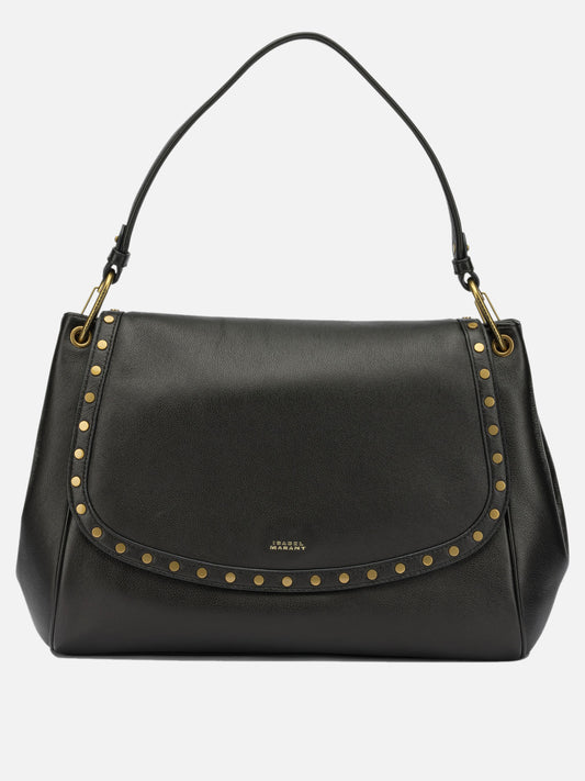 Isabel Marant "Chany" Medium Shoulder Bag Black

