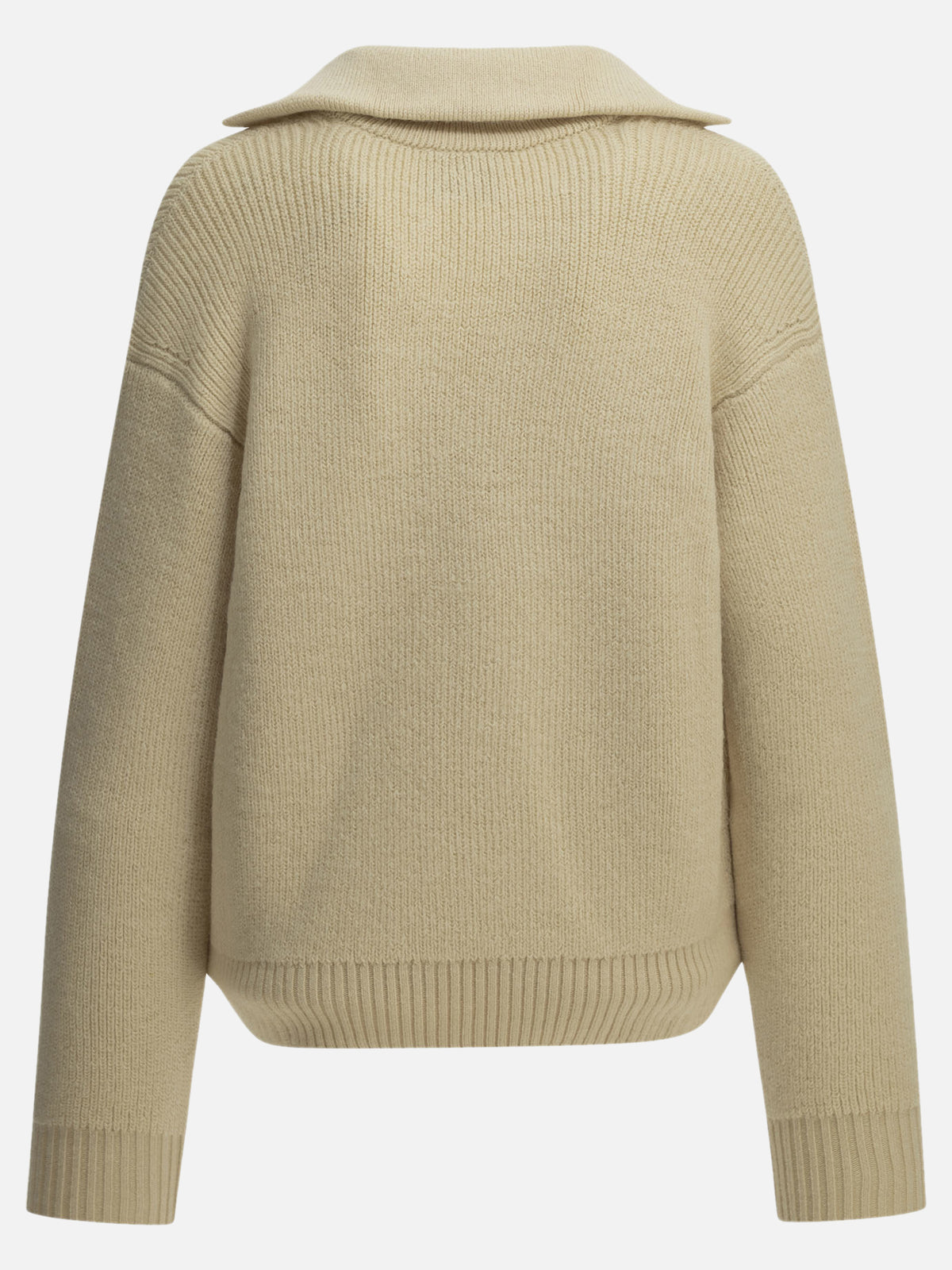 Isabel Marant "Ydalia" Polo Sweater White

