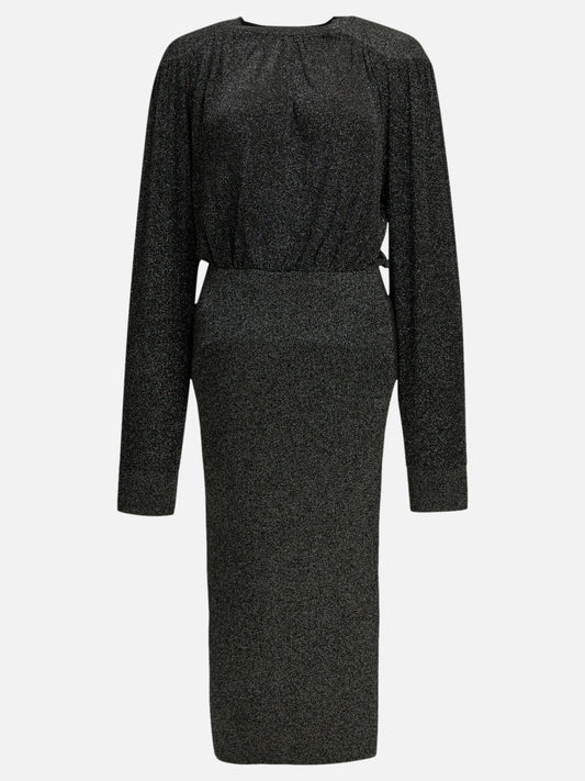 Isabel Marant "Aliza" Midi Dress Black

