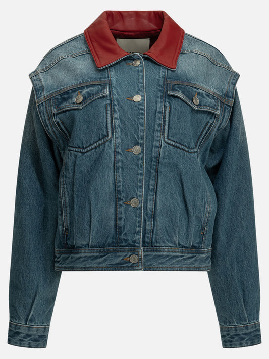 Isabel Marant "Devyn" Denim Jacket Blue

