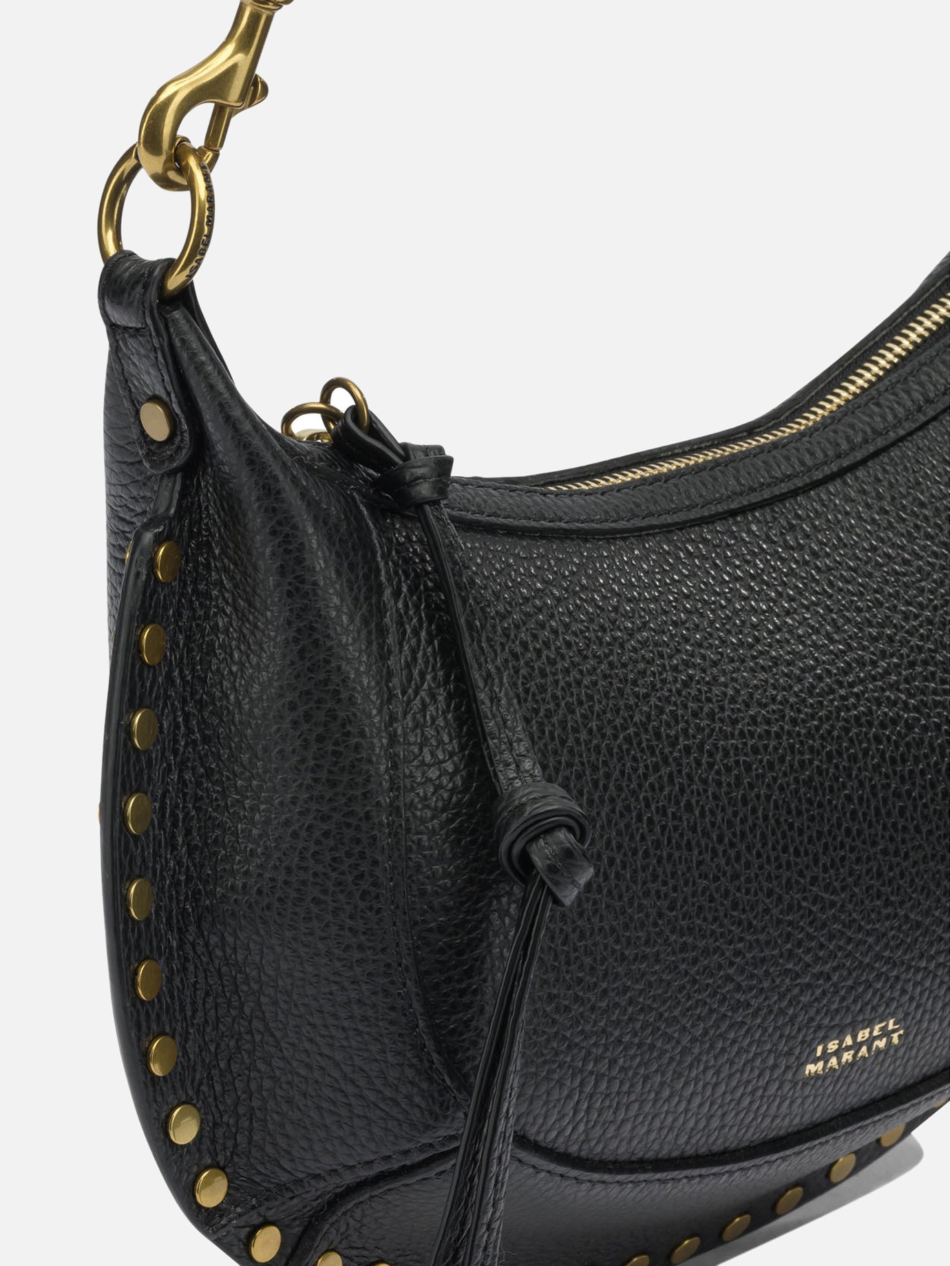 Small bags 100% cow leather - Other fabric: 60% polyamide 40% polyurethane  Black - Isabel Marant Women | PDP | VIETTI Online Store | thumbnail_4