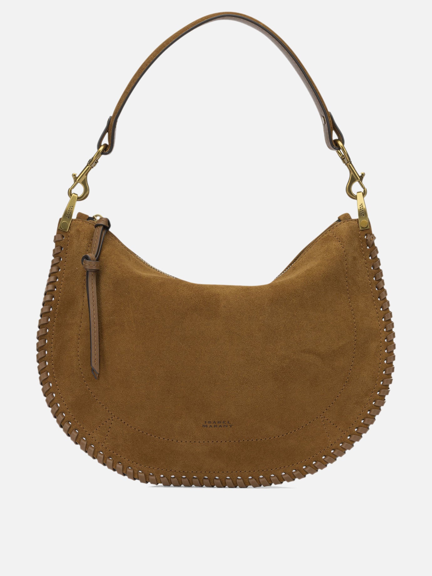 Small bags 100% suede leather  Brown - Isabel Marant Women | PDP | VIETTI Online Store | Zoom-Modal
