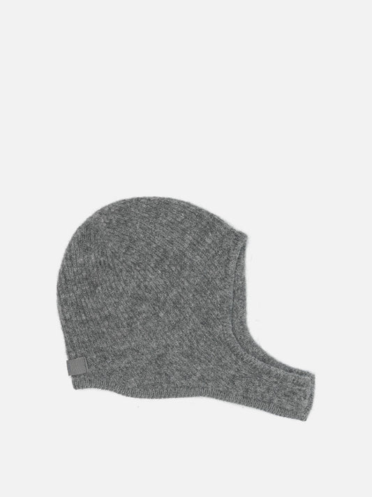 Jacquemus "Le Capuche Gros Grain" Beanie Grey

