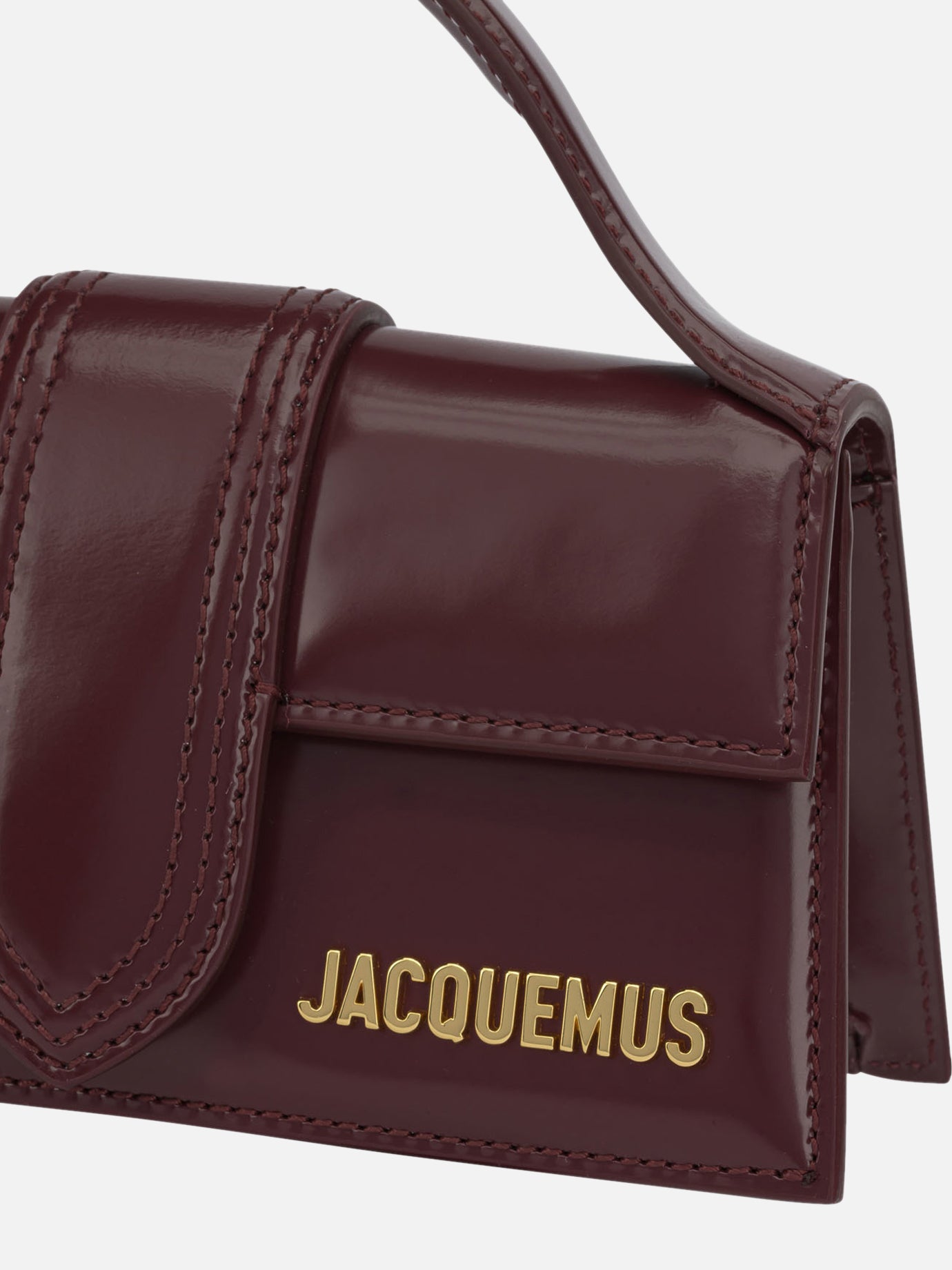 Small bags 100% calf leather - Other fabric: 100% cotton  Bordeaux - Jacquemus Women | PDP | VIETTI Online Store | Zoom-Modal_4
