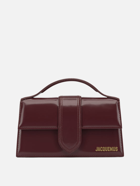 Small bags 100% calf leather - Other fabric: 100% cotton  Bordeaux - Jacquemus Women | PDP | VIETTI Online Store 
