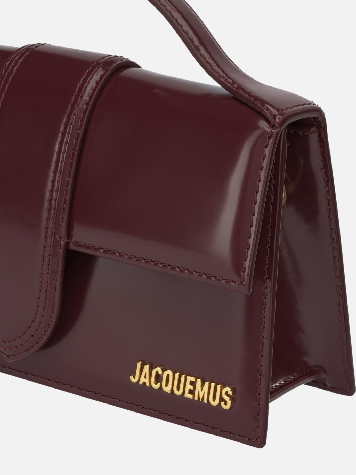 Small bags 100% calf leather - Other fabric: 100% cotton  Bordeaux - Jacquemus Women | PDP | VIETTI Online Store | thumbnail_4