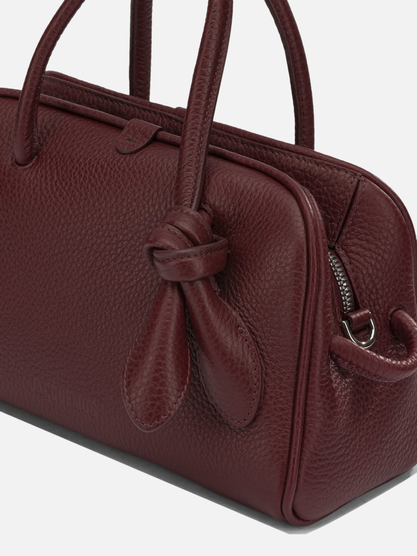 Small bags 100% calf leather - Other fabric: 100% cotton  Bordeaux - Jacquemus Women | PDP | VIETTI Online Store | Zoom-Modal_4
