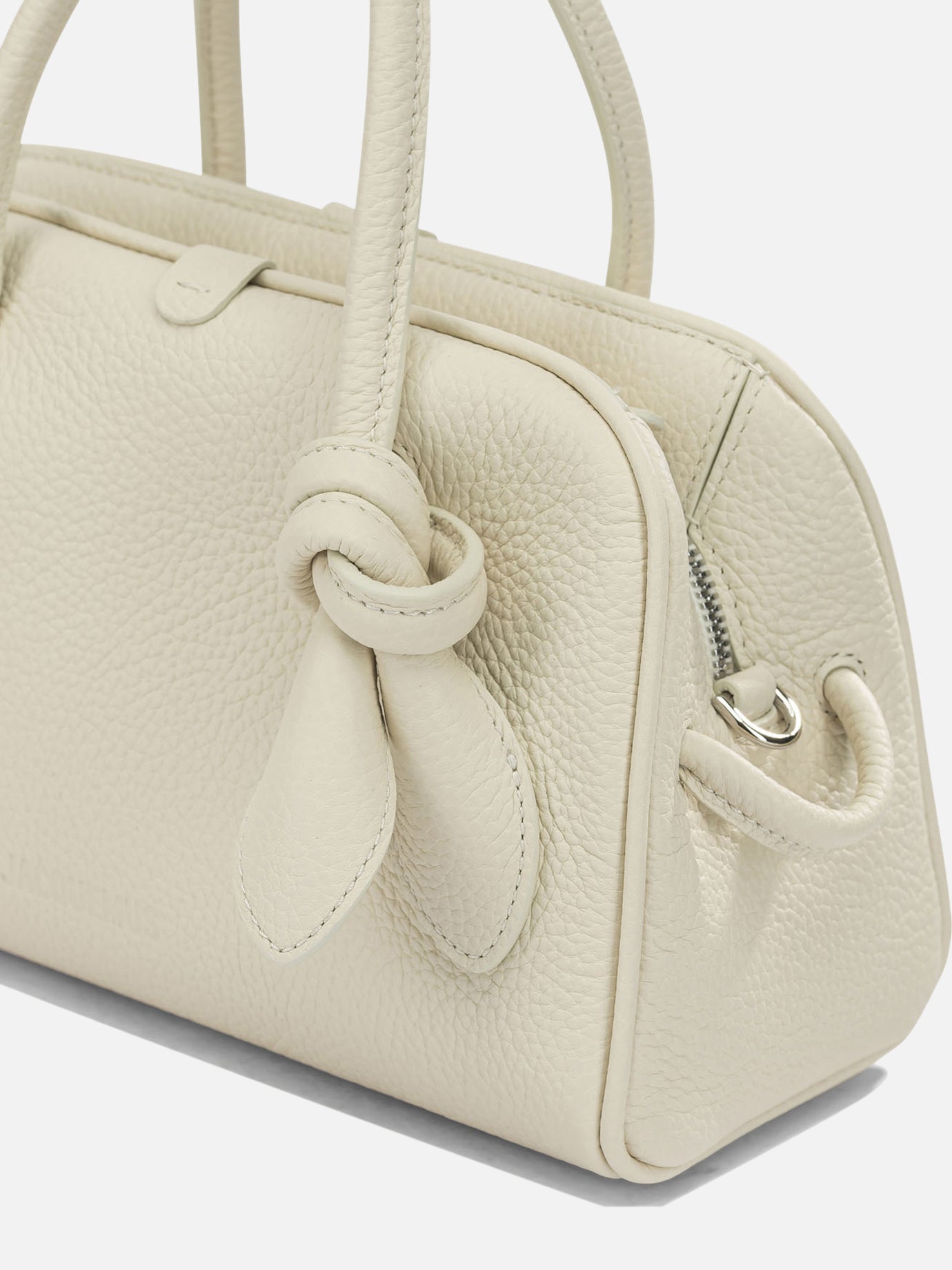 Small bags 100% calf leather - Other fabric: 100% cotton  White - Jacquemus Women | PDP | VIETTI Online Store | thumbnail_4