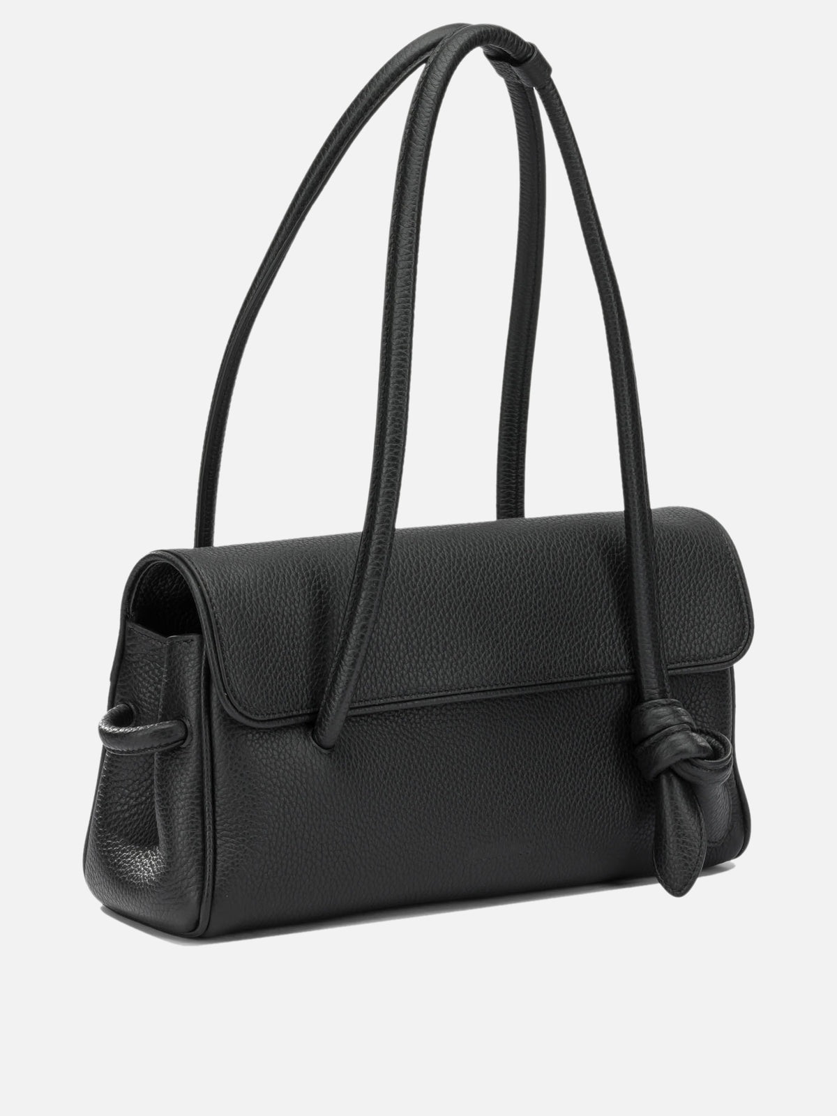 Jacquemus "Le Long Turismo" Medium Shoulder Bag Black