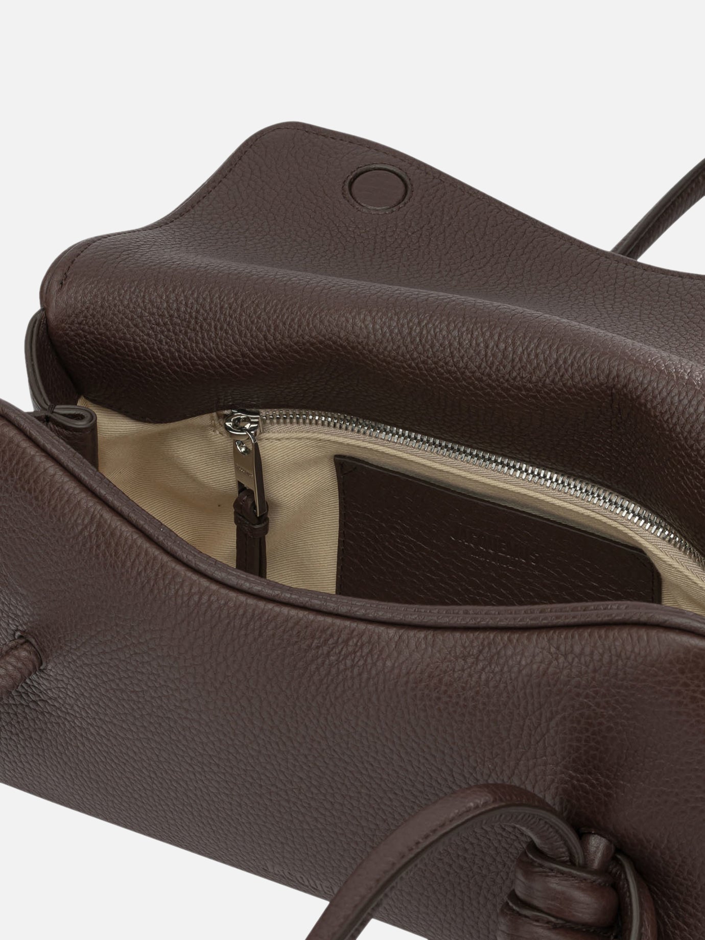 Medium bags 100% calf leather - Lining: 100% cotton  Brown - Jacquemus Women | PDP | VIETTI Online Store | Zoom-Modal_5
