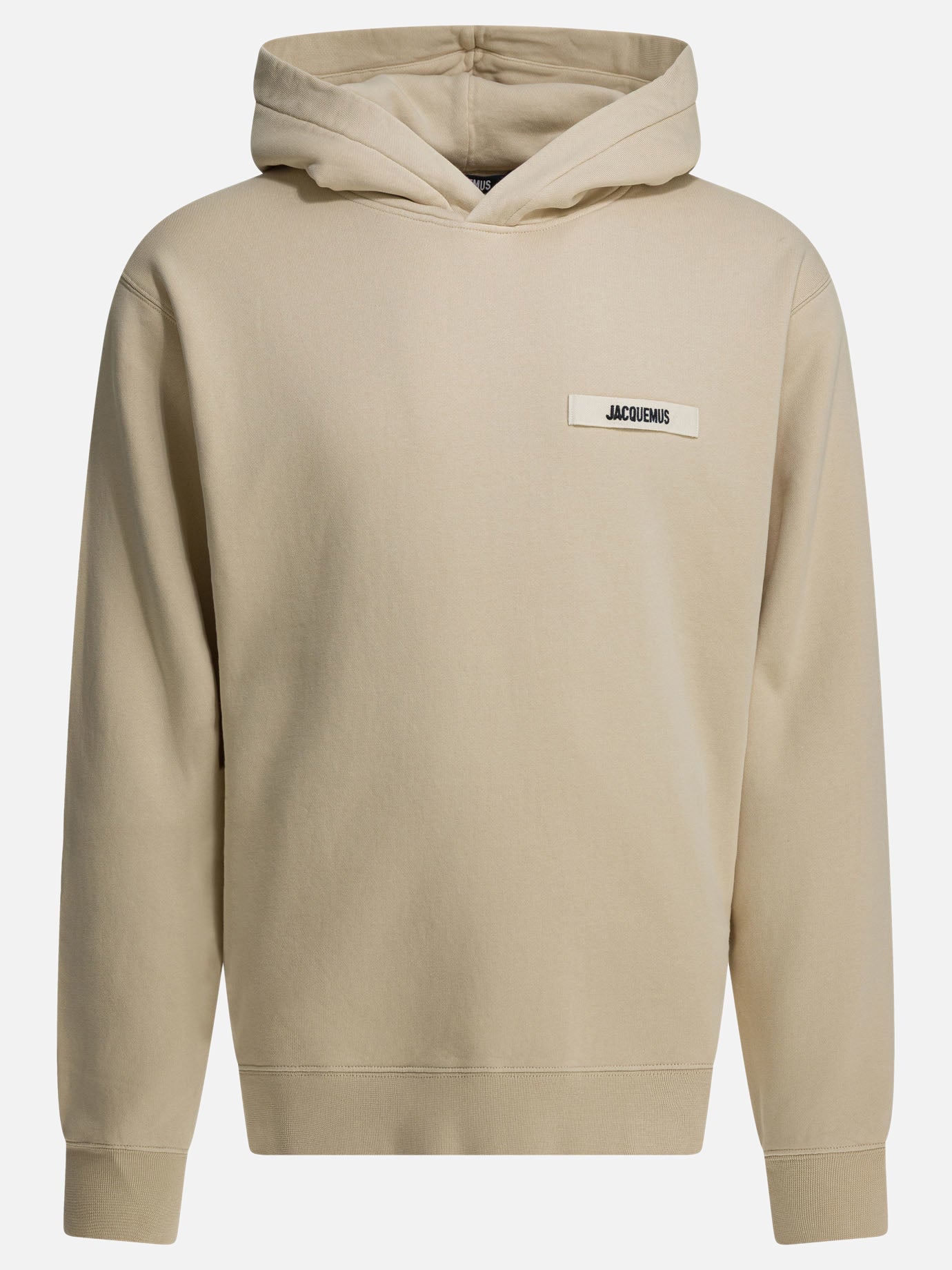 Felpe con cappuccio Logo  Beige - Jacquemus Uomo | PDP | VIETTI Online Store | Zoom-Modal
