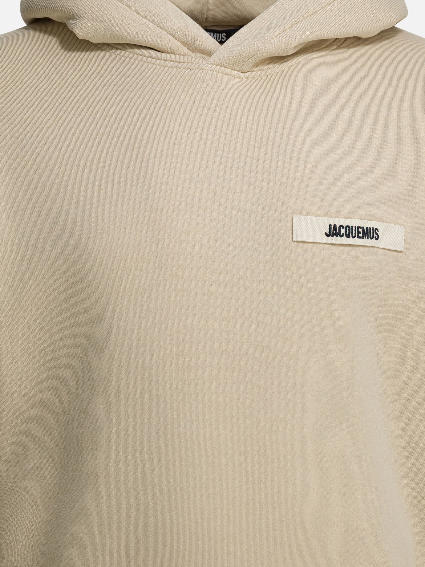 Felpe con cappuccio Logo  Beige - Jacquemus Uomo | PDP | VIETTI Online Store | Zoom-Modal_3
