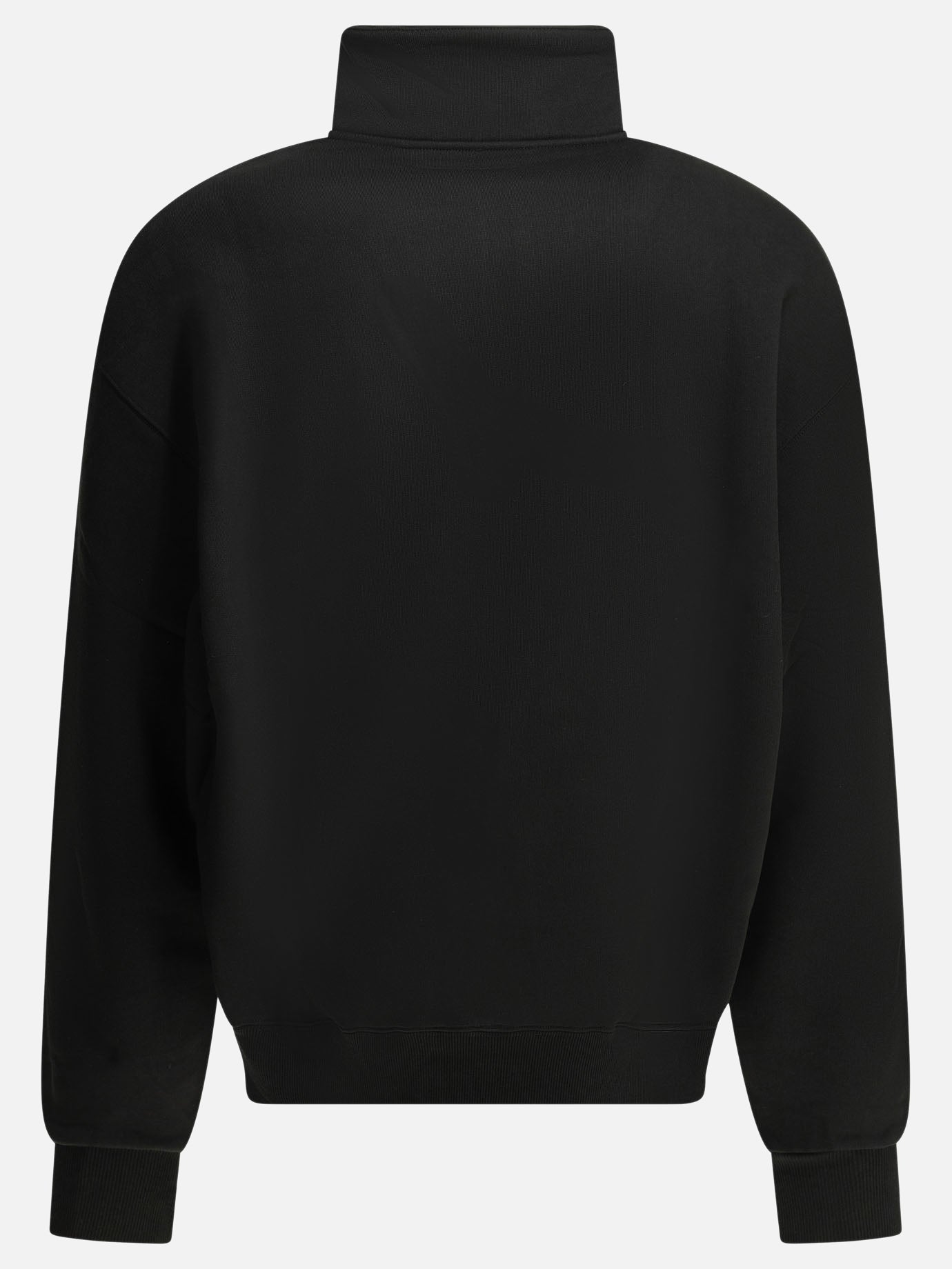 Half zip sweatshirts Logo  Black - Jacquemus Men | PDP | VIETTI Online Store | thumbnail_2