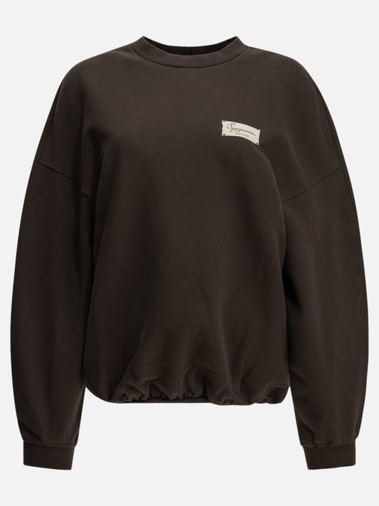 Crewnecks Logo  Brown - Jacquemus Women | PLP | VIETTI Online Store 
