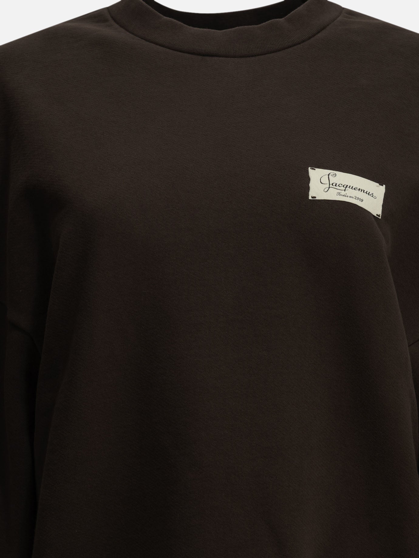 Crewnecks Logo  Brown - Jacquemus Women | PDP | VIETTI Online Store | Zoom-Modal_3

