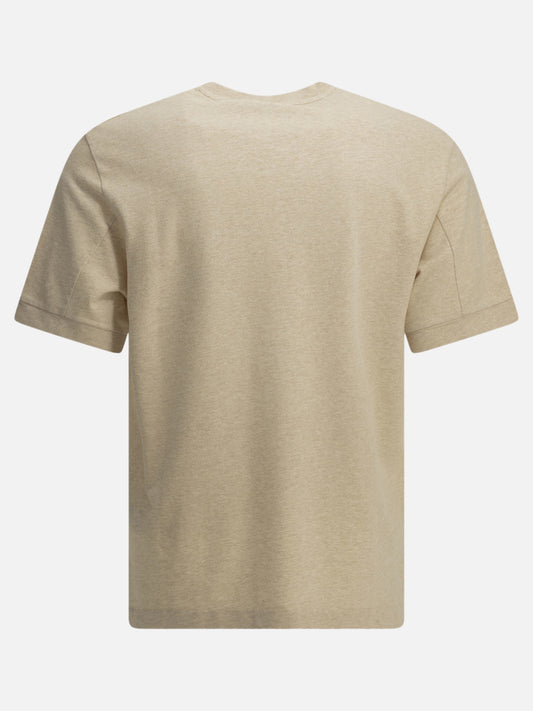 Jacquemus "Le Montaigne MC" Crew-Neck T-Shirt Beige

