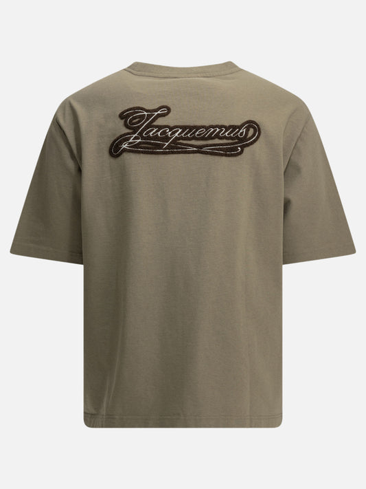 Jacquemus "Torneo" Crew-Neck T-Shirt Grey

