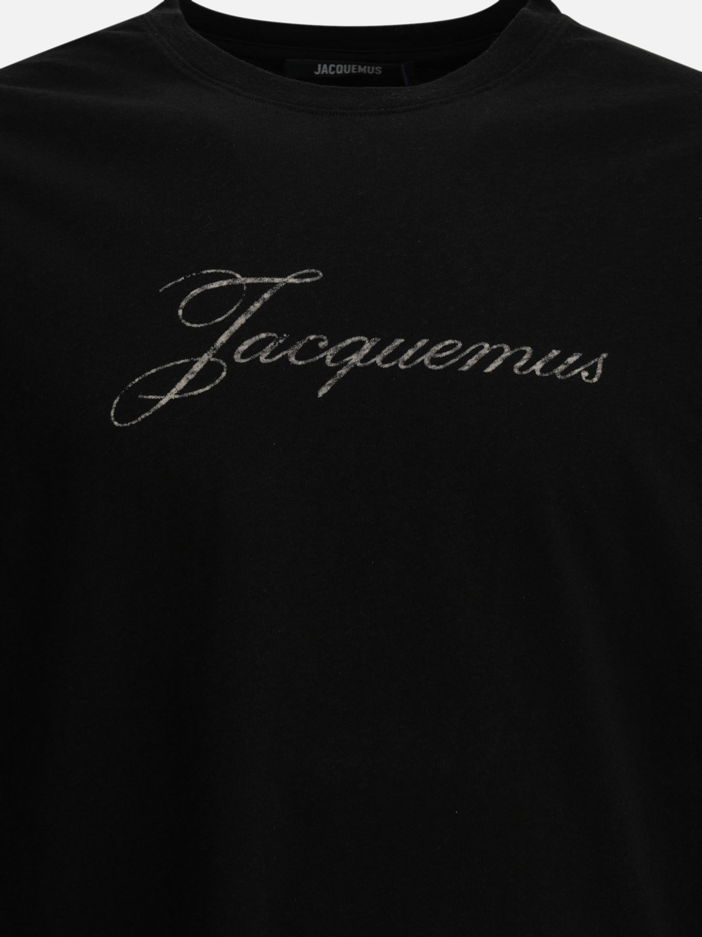 Crewneck t-shirts Logo  Black - Jacquemus Women | PDP | VIETTI Online Store | thumbnail_3