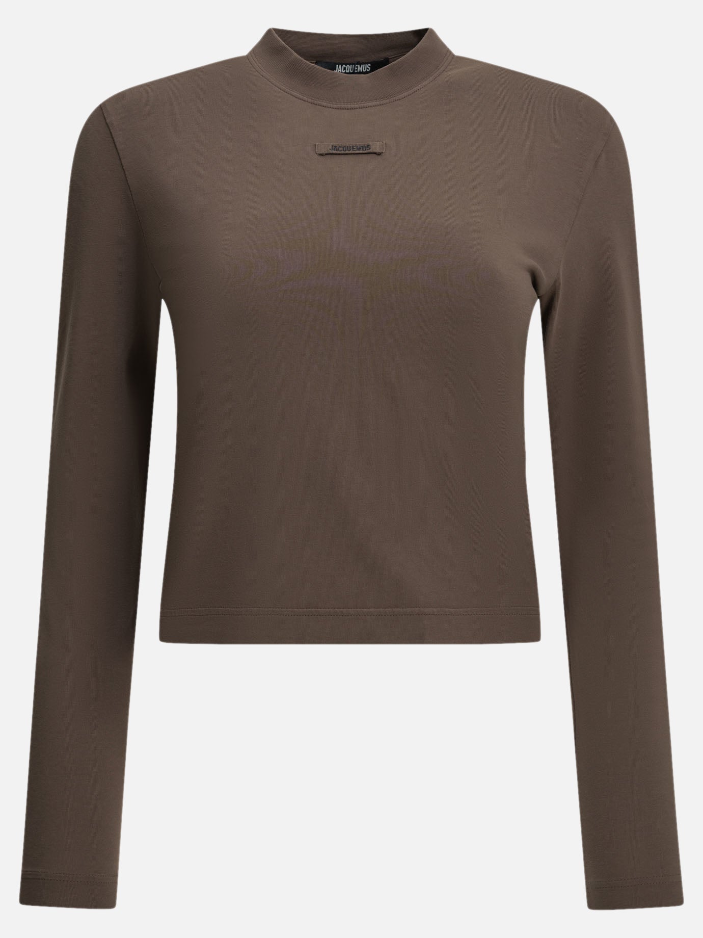 Crewneck t-shirts Logo  Brown - Jacquemus Women | PDP | VIETTI Online Store | Zoom-Modal
