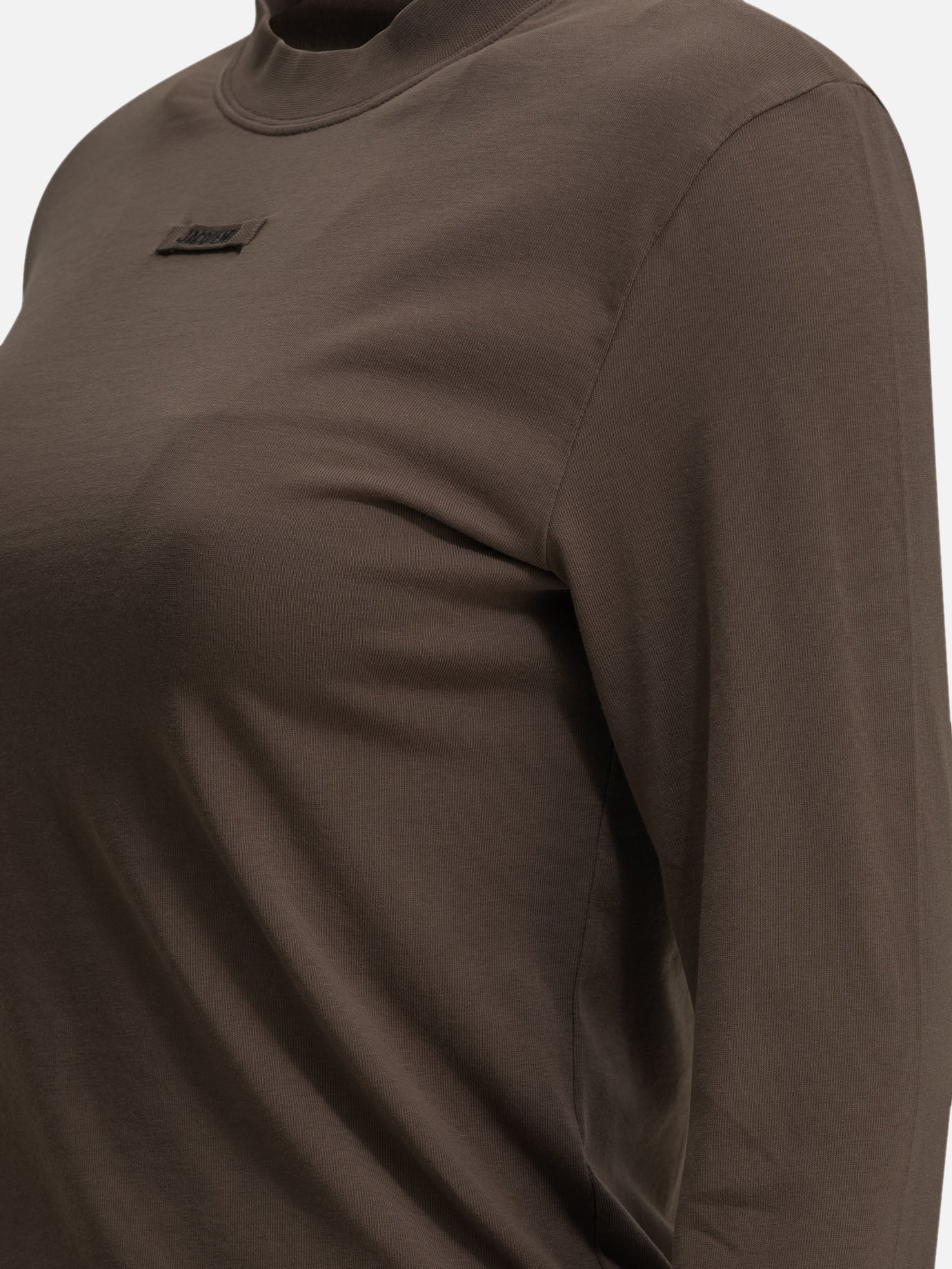Crewneck t-shirts Logo  Brown - Jacquemus Women | PDP | VIETTI Online Store | Zoom-Modal_4
