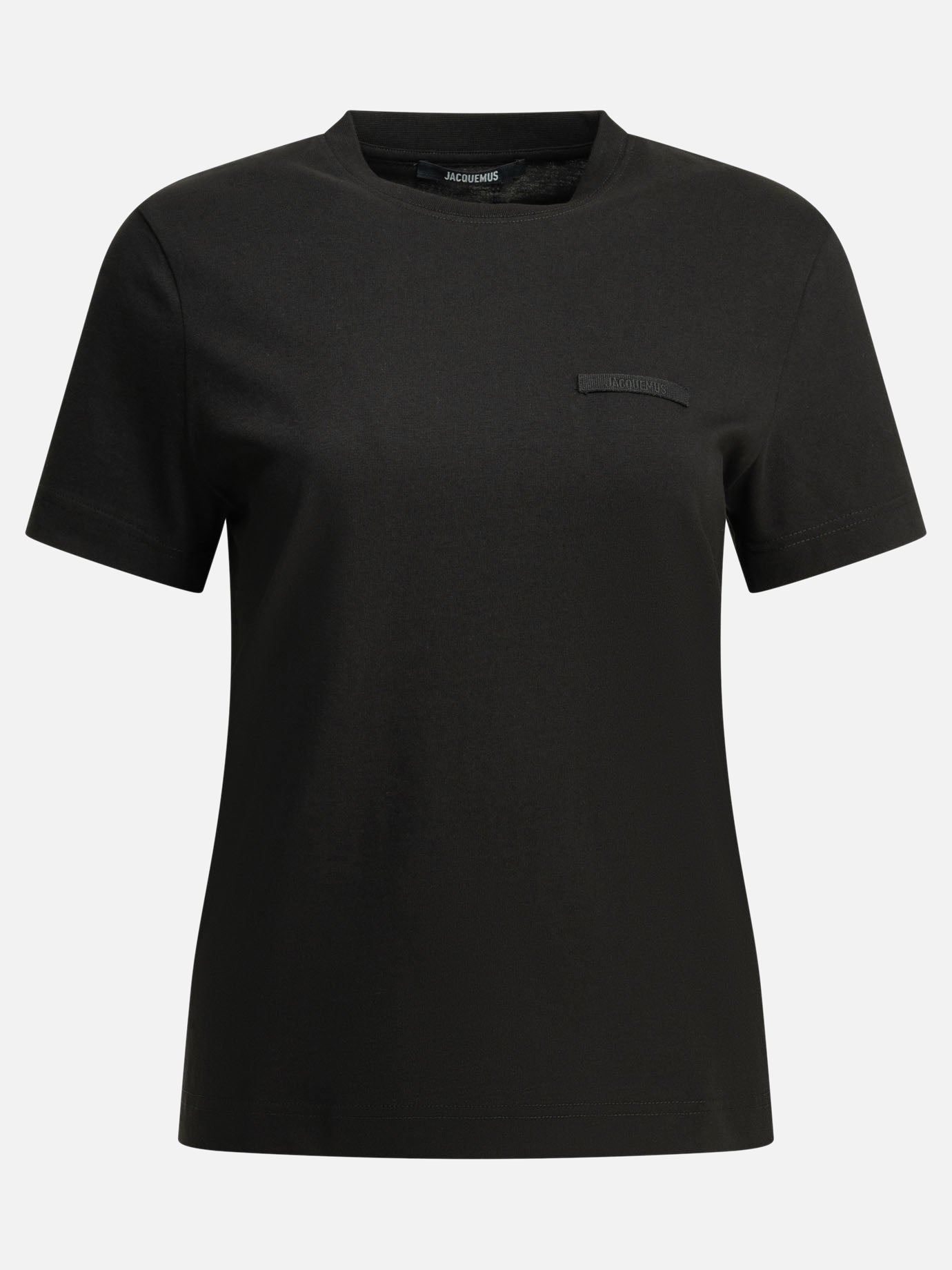 Crewneck t-shirts Logo  Black - Jacquemus Women | PDP | VIETTI Online Store | Zoom-Modal
