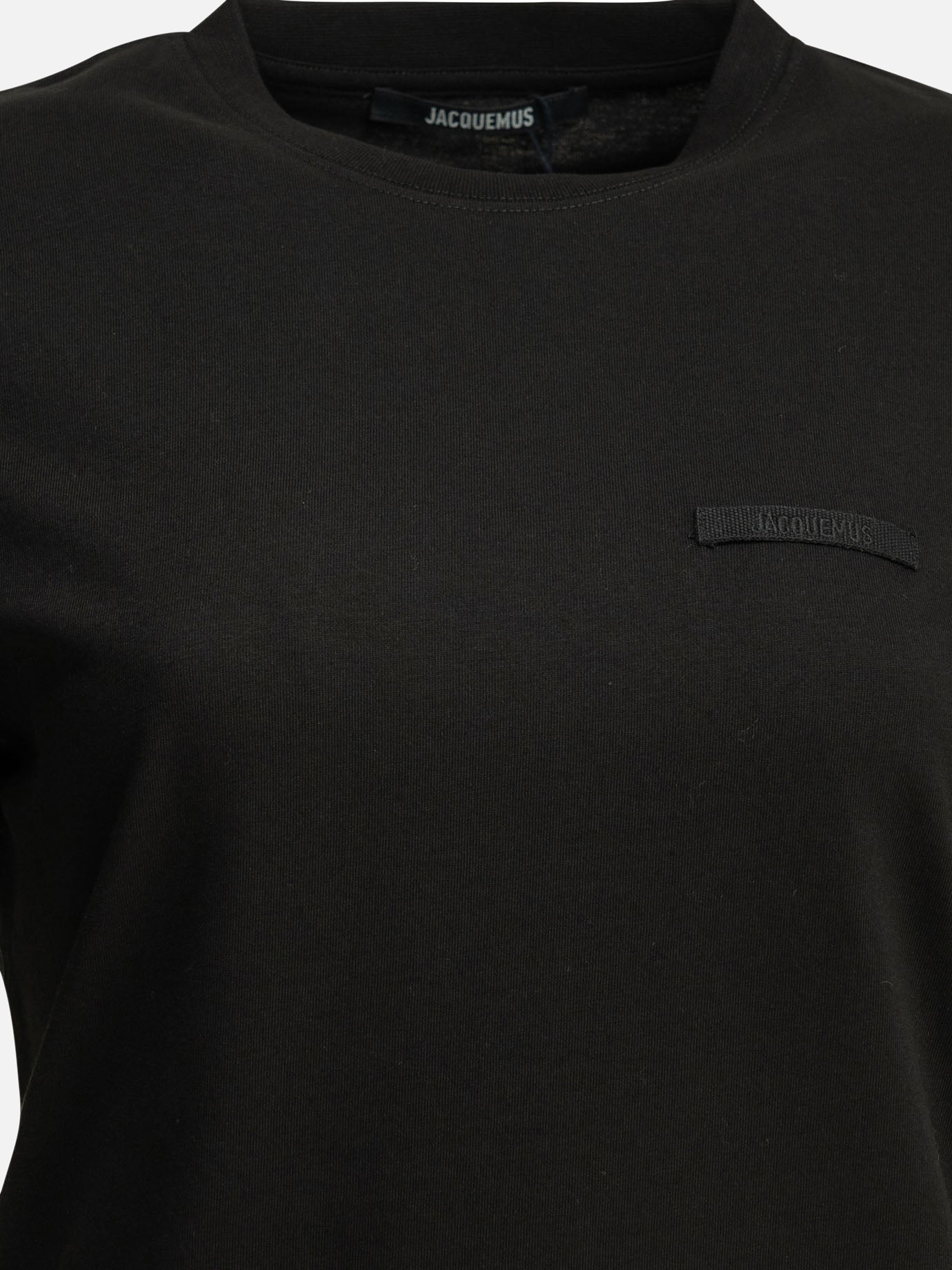 Crewneck t-shirts Logo  Black - Jacquemus Women | PDP | VIETTI Online Store | thumbnail_3