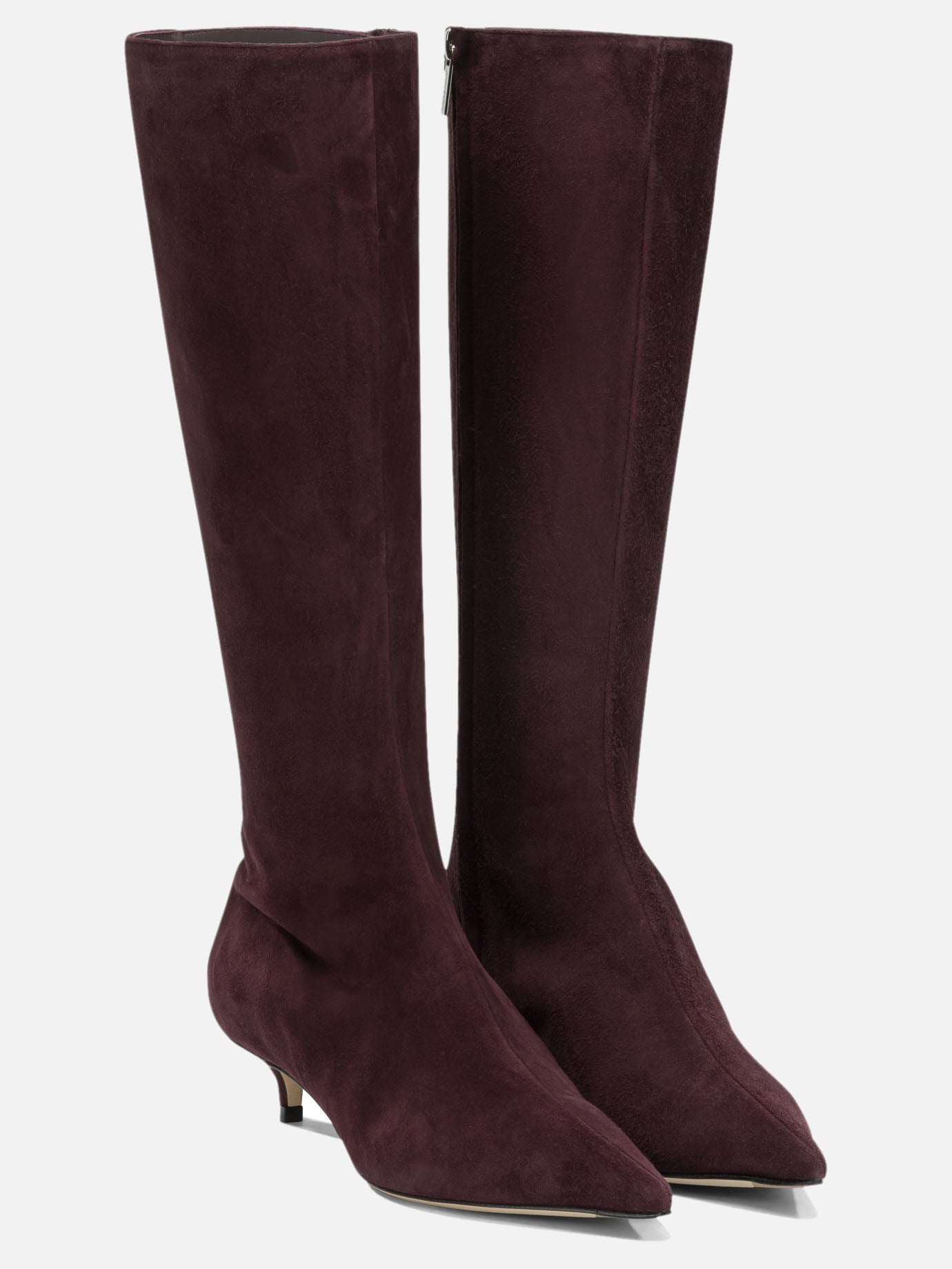 Knee-high 100% goat leather - 50% calf leather 50% rubber  Bordeaux - Jimmy Choo Women | PDP | VIETTI Online Store | thumbnail_2