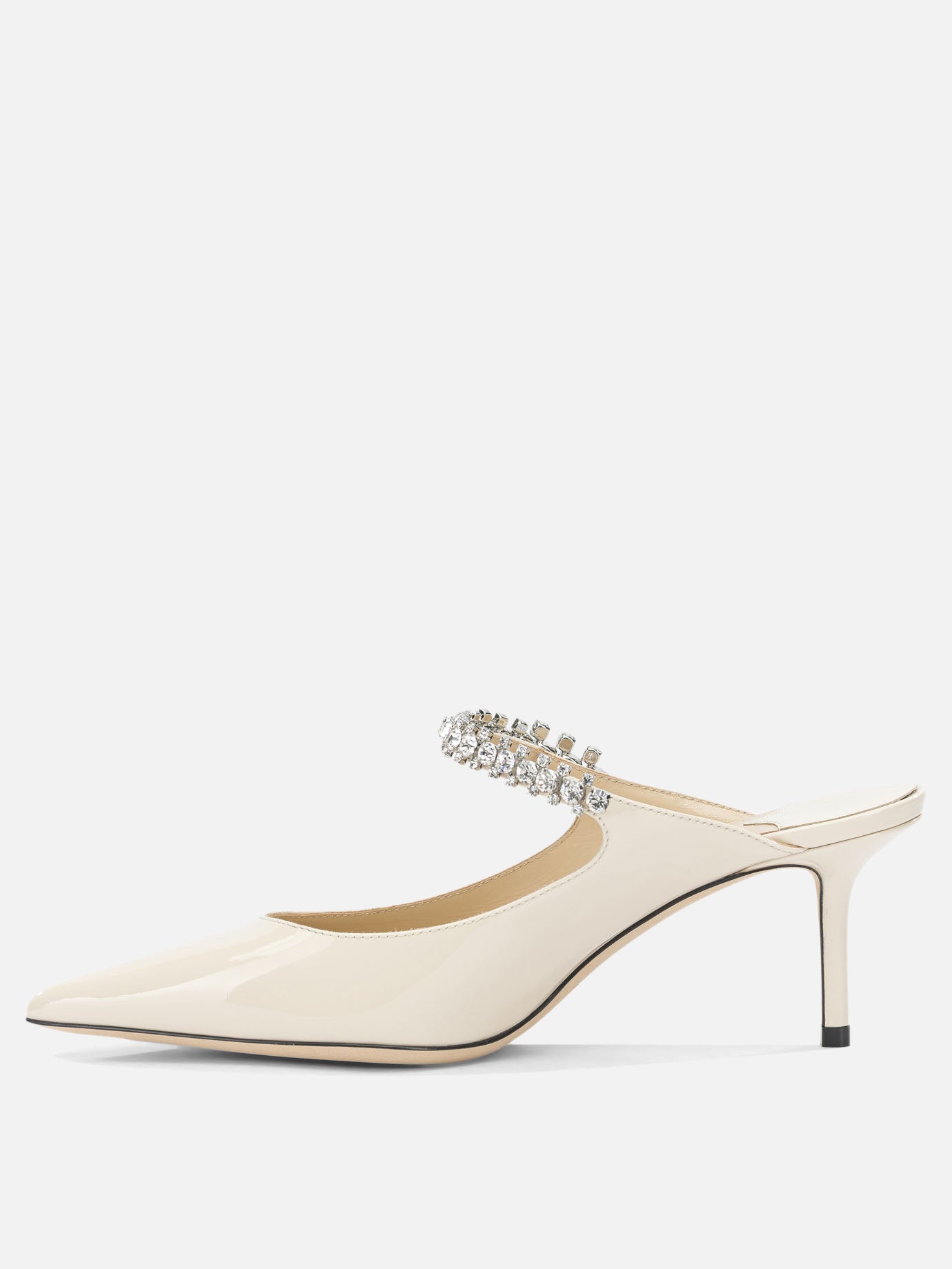 Mules 100% calf leather - 100% calf leather  White - Jimmy Choo Women | PDP | VIETTI Online Store | Zoom-Modal_3
