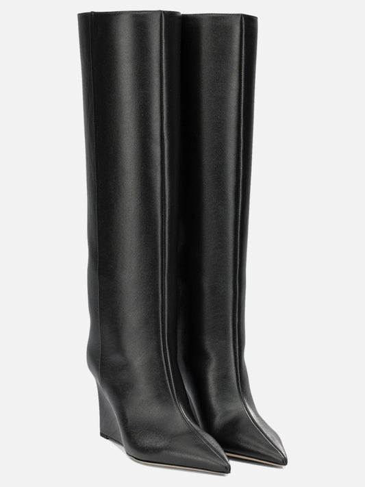 Knee-high 100% calf leather - 50% calf leather 50% rubber  Black - Jimmy Choo Women | PLP | VIETTI Online Store | 2
