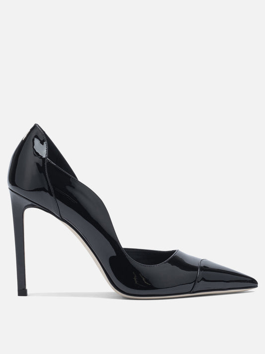 Décolleté 88% leather 5% salpa 3% metal 4% plastic - 100% calf  Nero - Jimmy Choo Donna | PDP | VIETTI Online Store 
