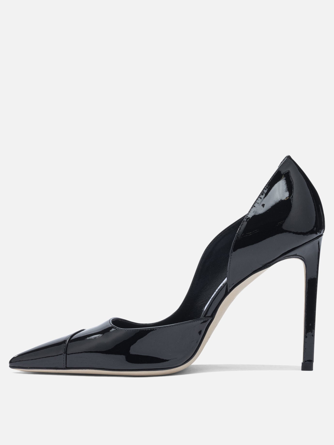Décolleté 88% leather 5% salpa 3% metal 4% plastic - 100% calf  Nero - Jimmy Choo Donna | PDP | VIETTI Online Store | Zoom-Modal_3
