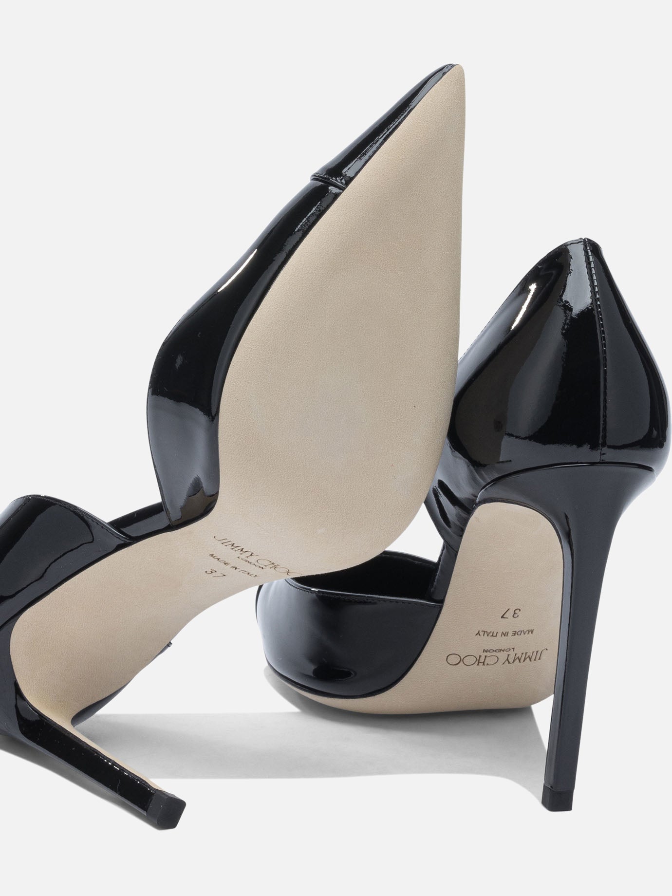 Décolleté 88% leather 5% salpa 3% metal 4% plastic - 100% calf  Nero - Jimmy Choo Donna | PDP | VIETTI Online Store | thumbnail_5