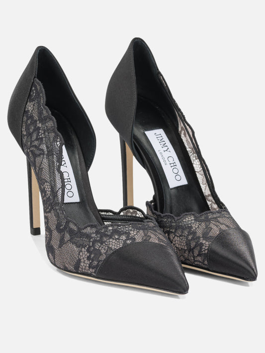 Pumps 100% textile - 100% calf leather  Black - Jimmy Choo Women | PLP | VIETTI Online Store | 2
