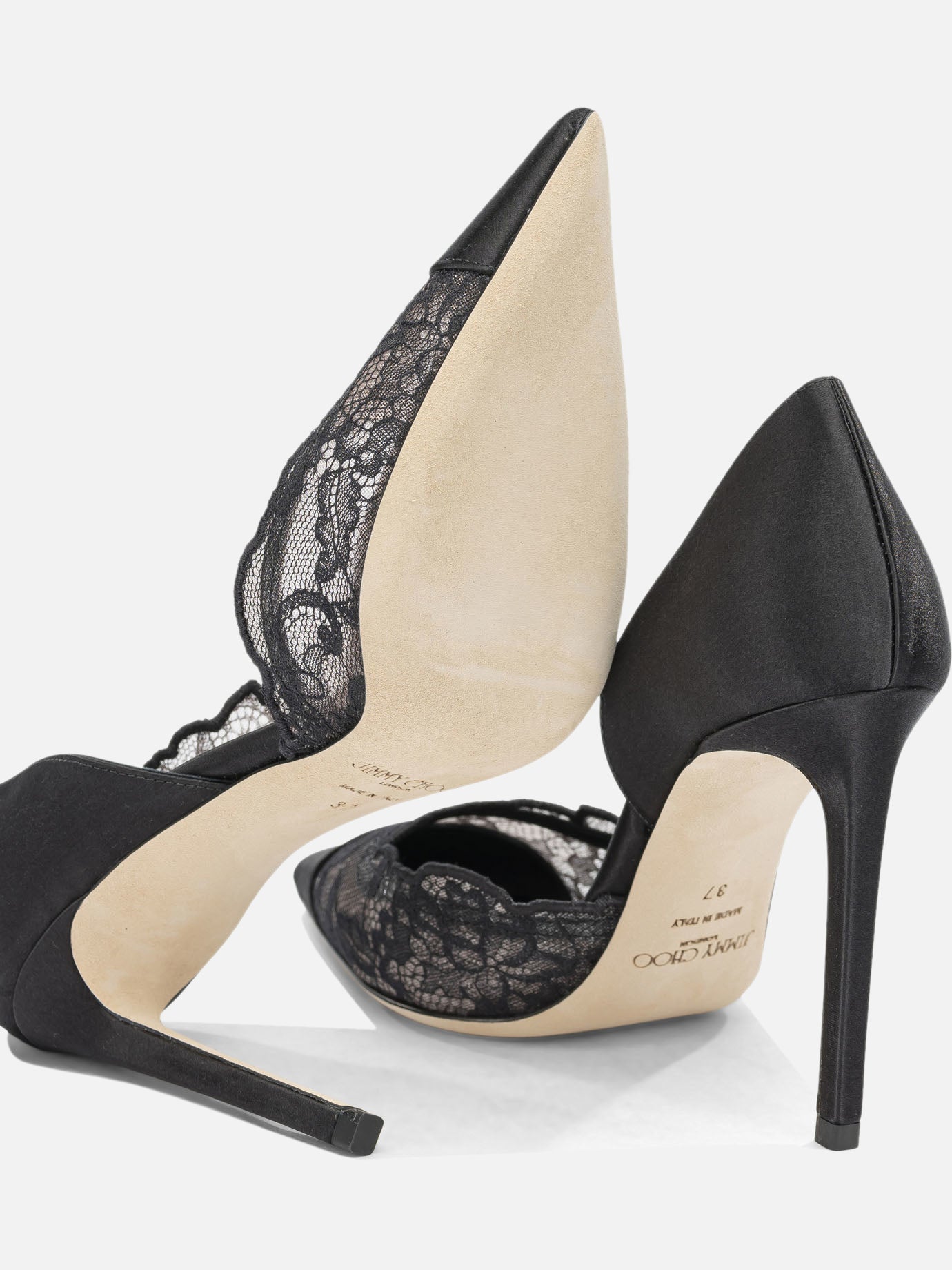 Pumps 100% textile - 100% calf leather  Black - Jimmy Choo Women | PDP | VIETTI Online Store | Zoom-Modal_5
