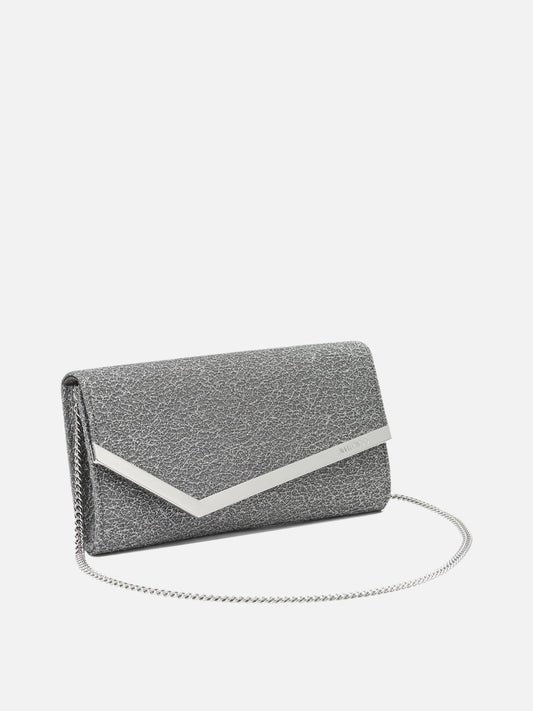 Pochette 70% fabric 20% calf leather 10% brass  Argento - Jimmy Choo Donna | PDP | VIETTI Online Store | 2
