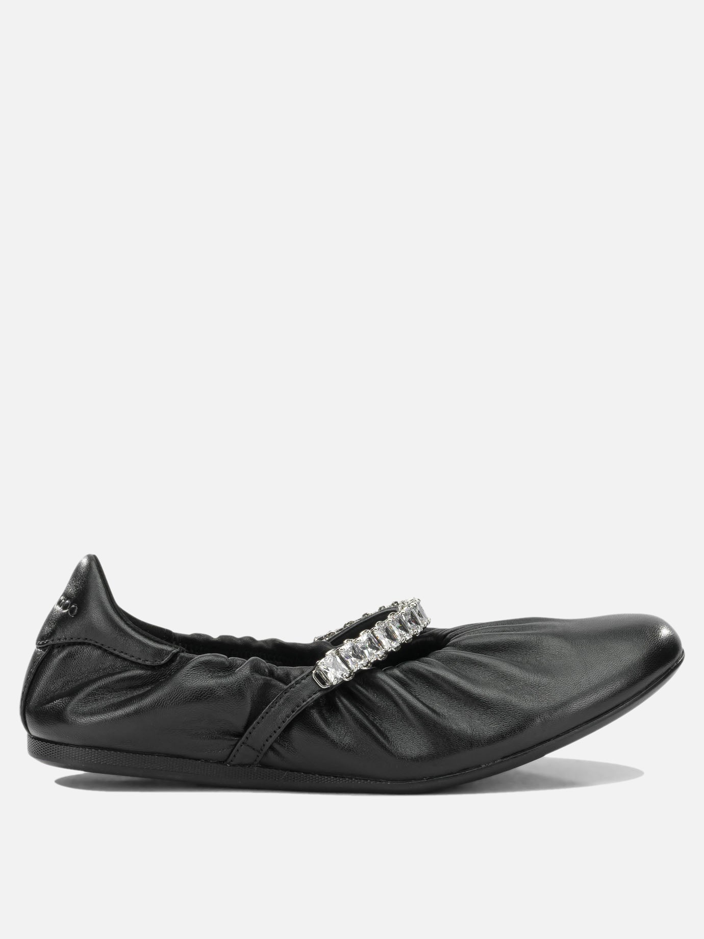 Classic ballet flats 90% sheep leather 10% calf leather - 100% rubber  Black - Jimmy Choo Women | PDP | VIETTI Online Store | Zoom-Modal
