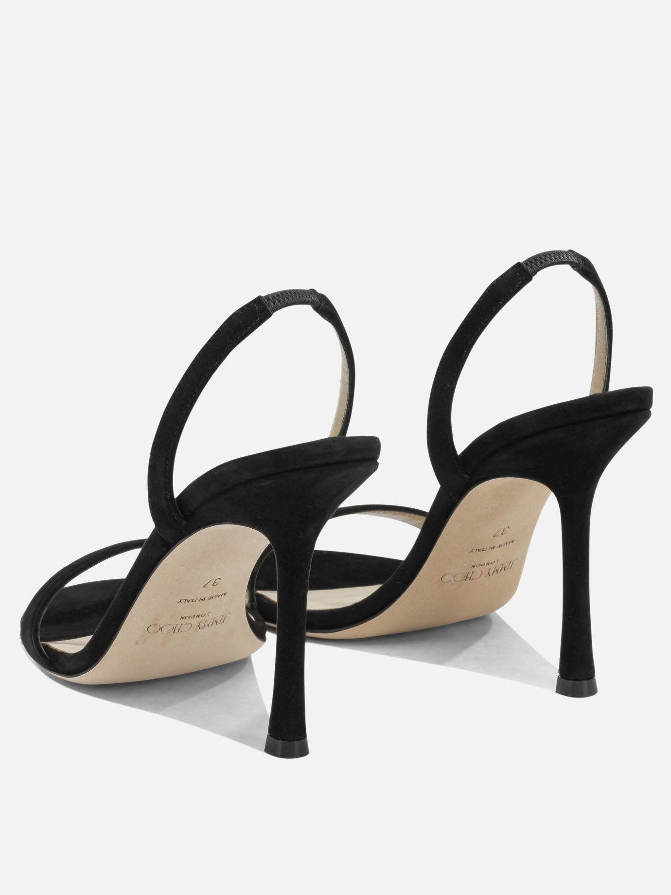 Heeled sandals 100% lamb leather - 100% calf leather  Black - Jimmy Choo Women | PDP | VIETTI Online Store | Zoom-Modal_4
