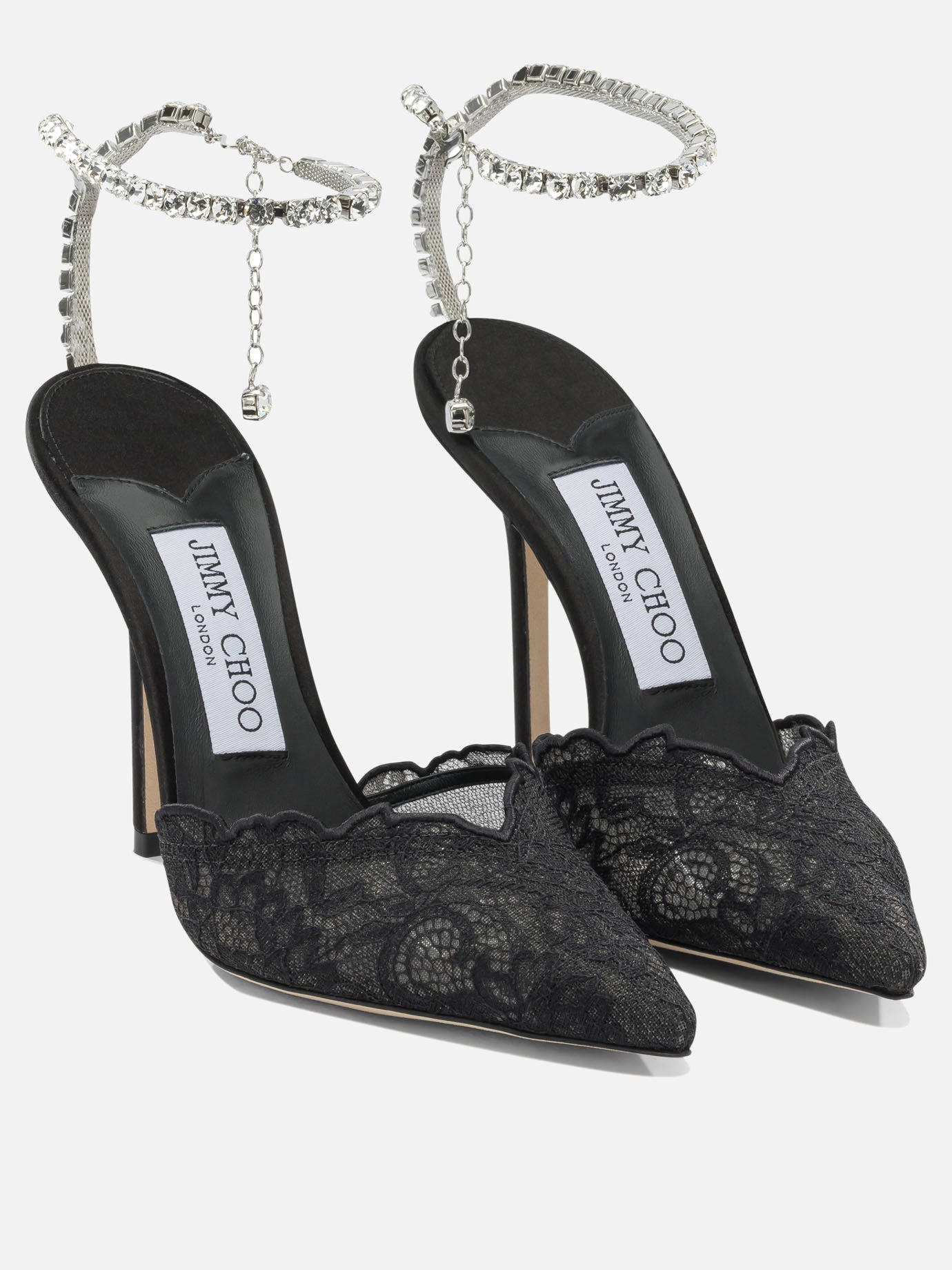 Pumps 100% textile - 100% calf leather  Black - Jimmy Choo Women | PDP | VIETTI Online Store | thumbnail_2
