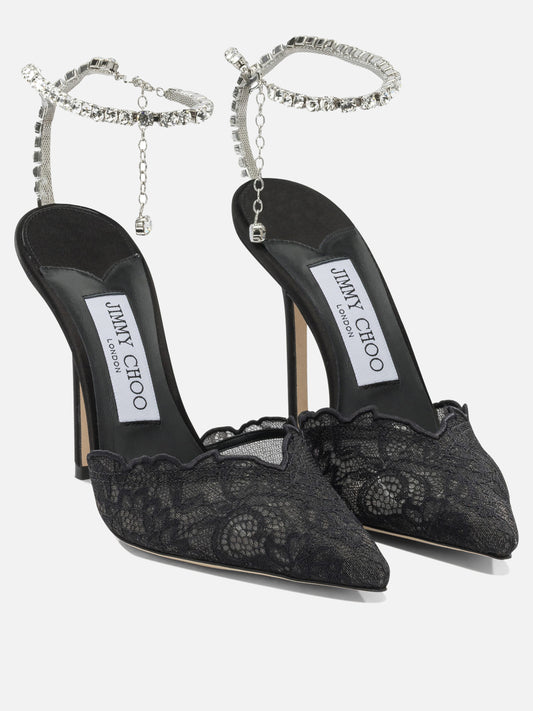 Pumps 100% textile - 100% calf leather  Black - Jimmy Choo Women | PLP | VIETTI Online Store | 2
