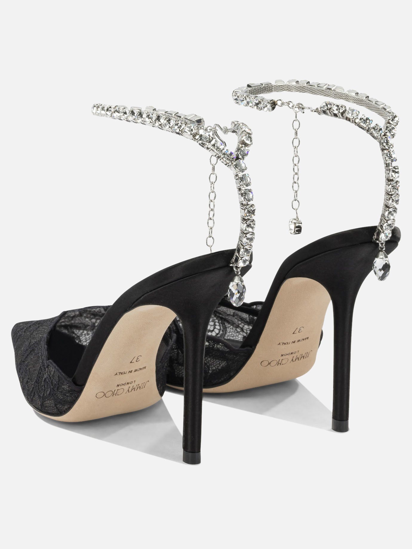 Pumps 100% textile - 100% calf leather  Black - Jimmy Choo Women | PDP | VIETTI Online Store | thumbnail_4